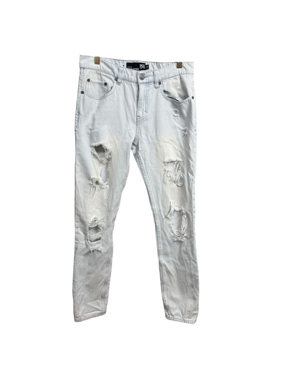 RSQ Jeans Size 29 White Distressed
